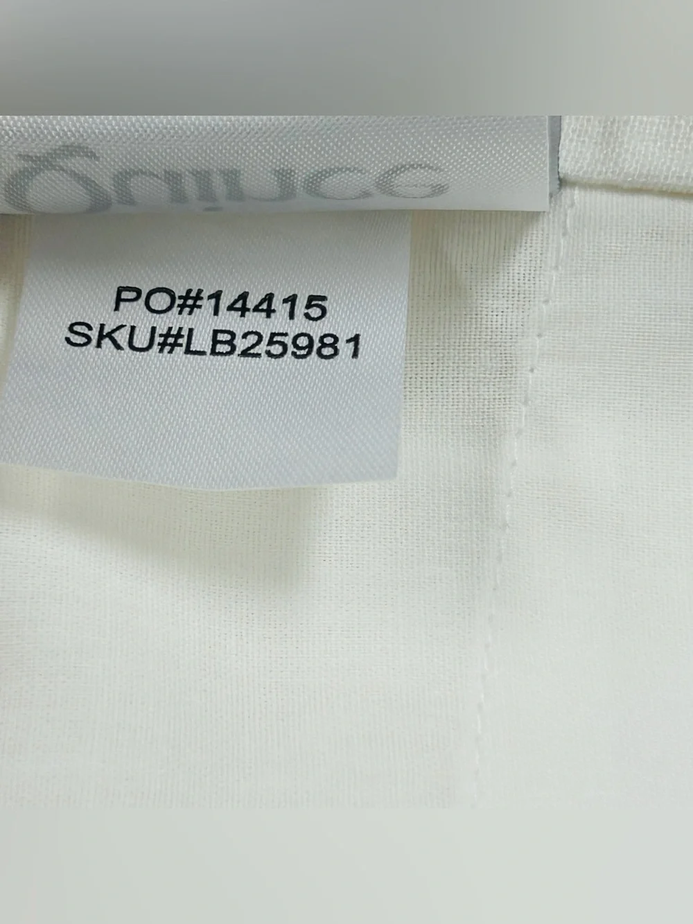 NWT QUINCE Set Of 2 48x96 European Linen Curtains White 8695